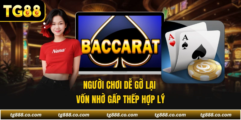 Người chơi dễ gỡ lại vốn nhờ gấp thếp hợp lý